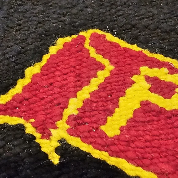 Vintage Woven Wool Hall Hanging - Picture 10 of 12